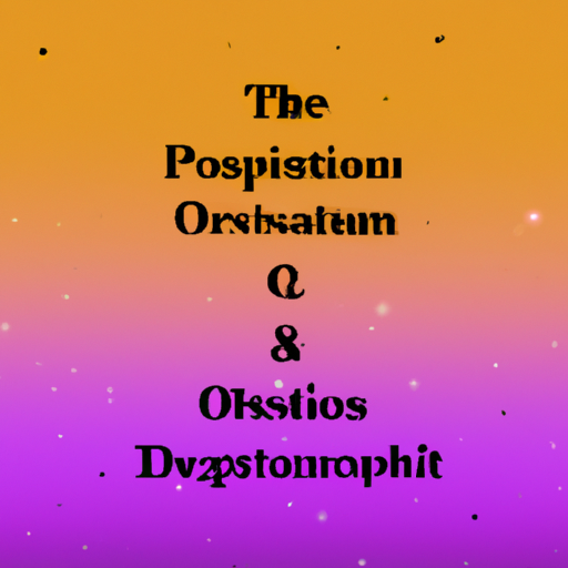 I. Introduction II. Basic Aspect Theory III. Understanding Opposition IV. Planetary Oppositions V. Resolving Tension VI. Oppositions in Synastry VII. Transit Oppositions VIII. Famous Chart Analysis IX. Remedies X. Conclusion